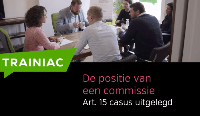 Praktijkcasus: De positie van een commissie