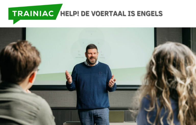 HELP, de voertaal is Engels!