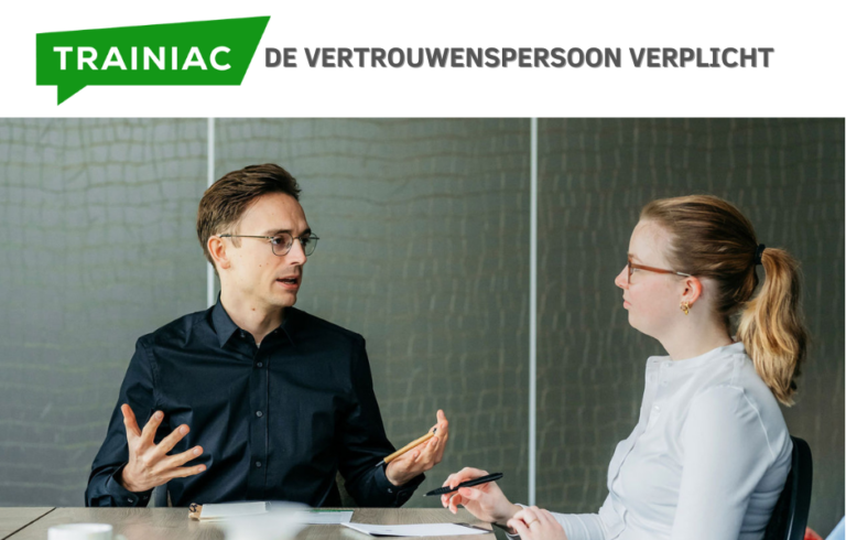 De vertrouwenspersoon verplicht