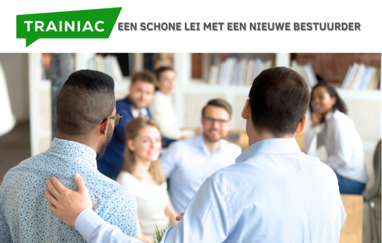 Een schone lei met een nieuwe bestuurder