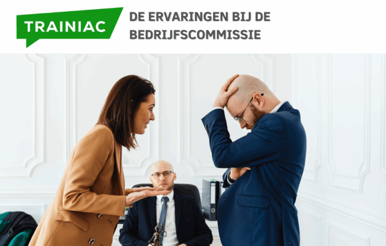 De ervaringen bij de bedrijfscommissie