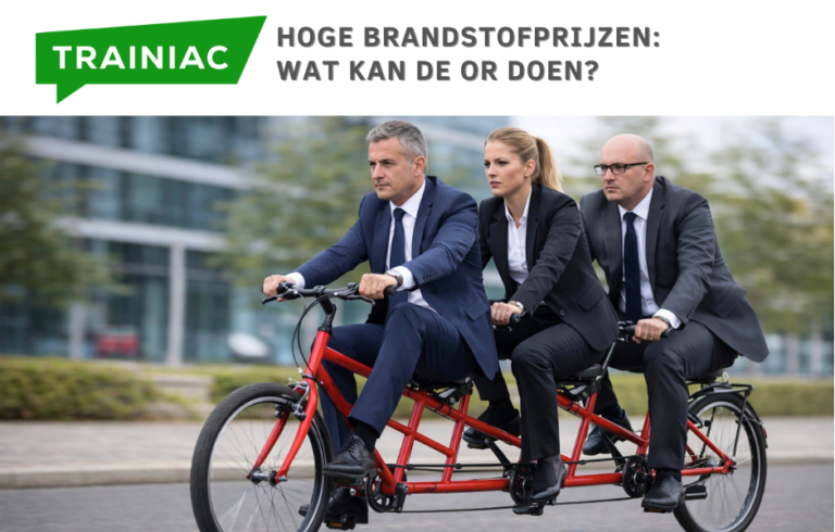 Hoge brandstofprijzen: wat kan de OR doen?